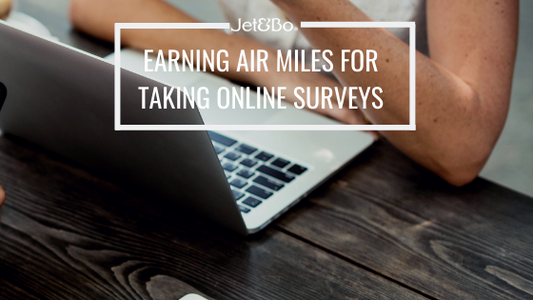 Earning Air Miles by Taking Online Surveys-Jet&Bo