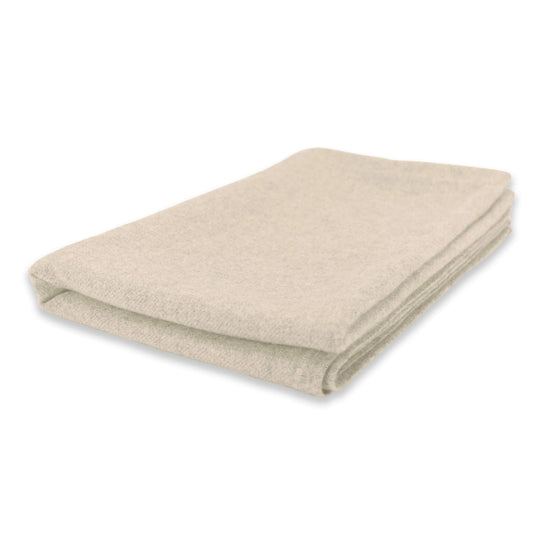 'Your New Best Friend' Cashmere Travel Blanket Sand // second-Jet&Bo