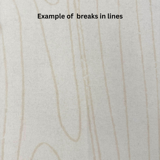 100% Cashmere Woodgrain Pattern Beige Throw Blanket // sample // second-Jet&Bo