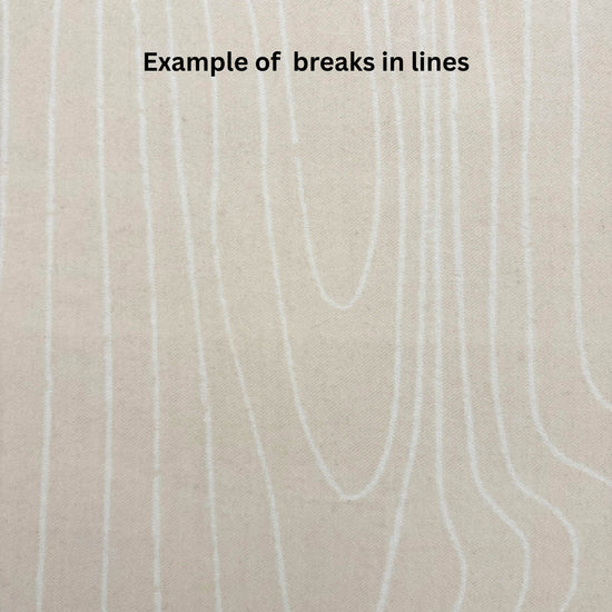 100% Cashmere Woodgrain Pattern Beige Throw Blanket // sample // second-Jet&Bo