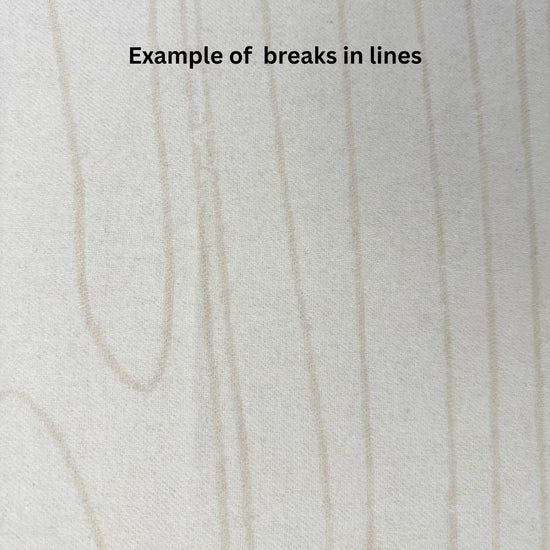 100% Cashmere Woodgrain Pattern Beige Throw Blanket // sample // second-Jet&Bo