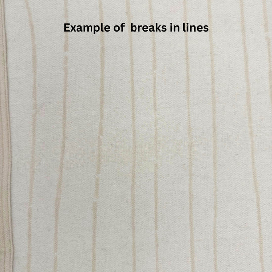 100% Cashmere Woodgrain Pattern Beige Throw Blanket // sample // second-Jet&Bo