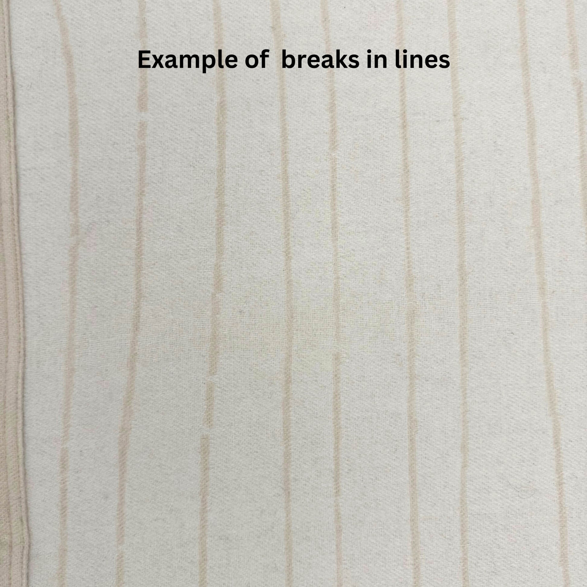 100% Cashmere Woodgrain Pattern Beige Throw Blanket // sample // second-Jet&Bo