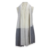 'So Soft, So Smart' Lightweight Colorblock Cashmere Travel Wrap Gray // second-Jet&Bo