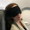 'Dream Envy' Lite Cashmere Eye Mask (Black)-Jet&Bo