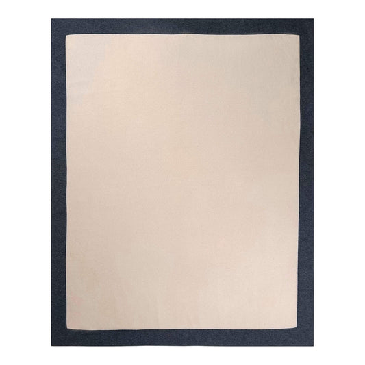 'Throw to Go' Cashmere Merino Travel Blanket (Pink & Gray)