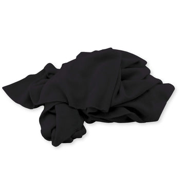 'So Soft, So Smart' Lightweight Cashmere Travel Wrap (Black)-Jet&Bo