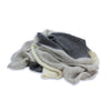 'So Soft, So Smart' Lightweight Colorblock Cashmere Travel Wrap (Gray)-Jet&Bo