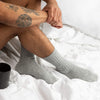 'Hygge' Cashmere Socks (Men's Gray)