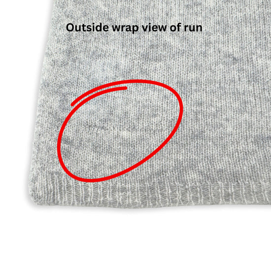 'So Soft, So Smart' Lightweight Cashmere Travel Wrap Gray // second-Jet&Bo