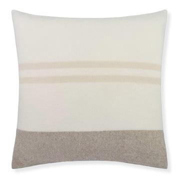 'Home and Away' Cashmere Throw Pillow (Beige)