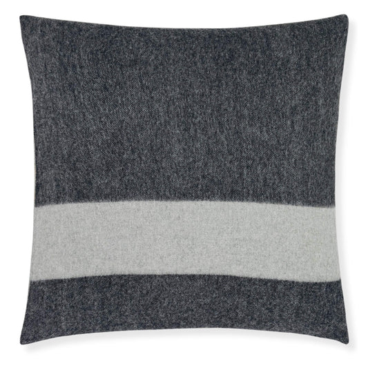 'Home and Away' Cashmere Throw Pillow (Gray)