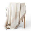 ‘Home & Away’ Cashmere Blanket Beige // second-Jet&Bo