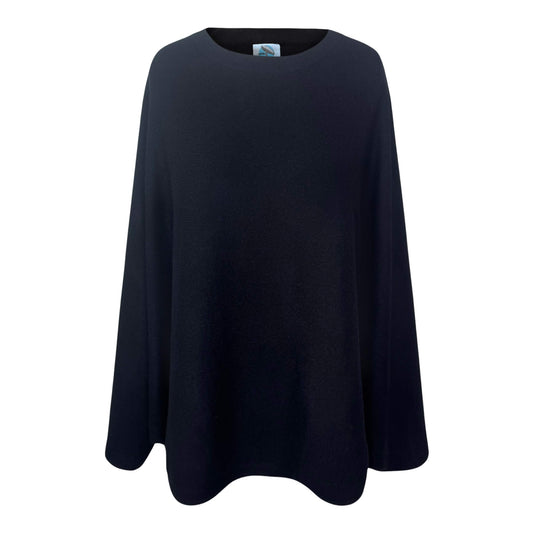 'Sky High Siesta' Cashmere Travel Set (Black)-Jet&Bo