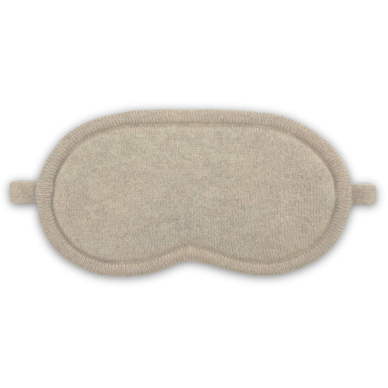 'Dream Envy' Cashmere Eye Mask (Natural)-Jet&Bo