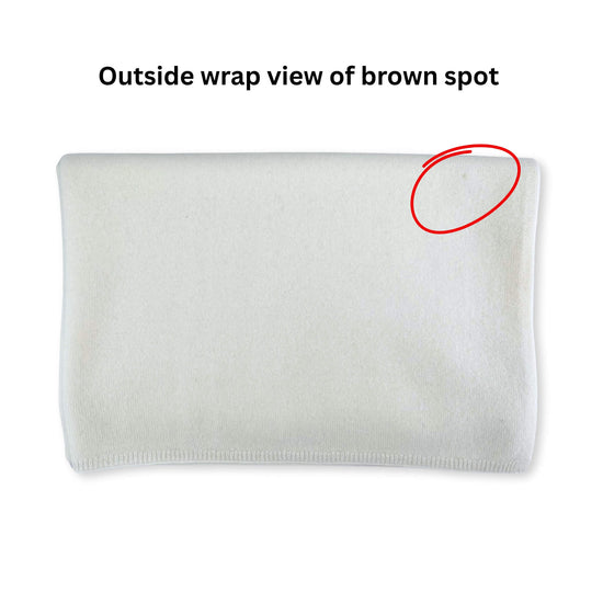 'So Soft, So Smart' Cashmere Travel Wrap & Blanket Ivory // second-Jet&Bo