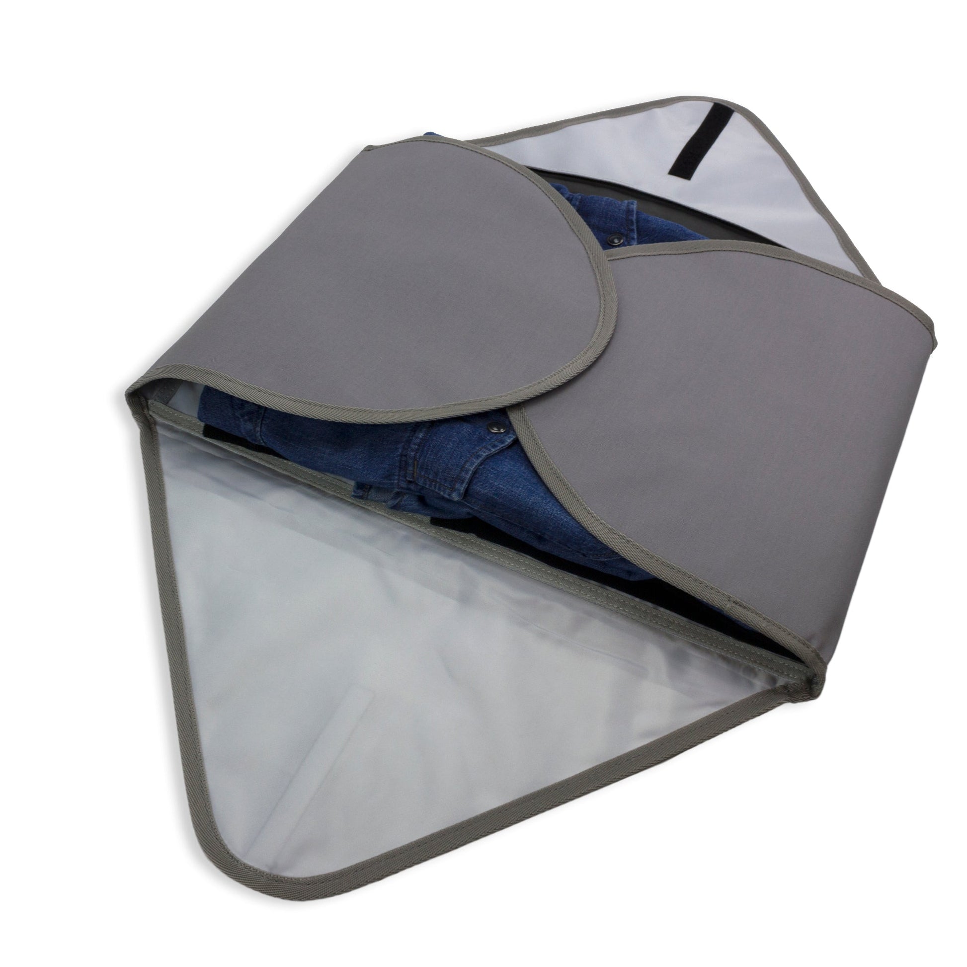 'Better Dressed Than The Rest' Travel Garment Folder (Gray)-Jet&Bo