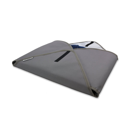 'Better Dressed Than The Rest' Travel Garment Folder (Gray)-Jet&Bo