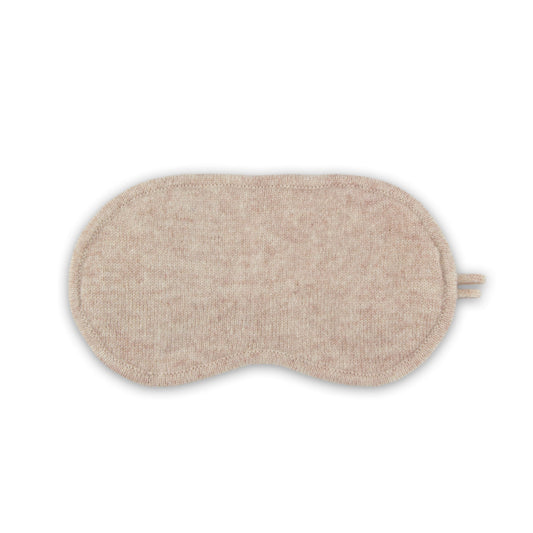 'Dream Envy' Lite Cashmere Eye Mask (Natural)-Jet&Bo