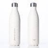 'Future' 25 oz White Travel Bottle and 'Leaf' Carry Cover by BBBYO-BBBYO