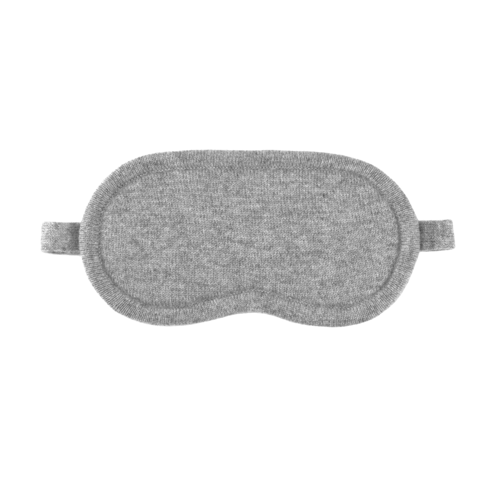 'Dream Envy' Cashmere Eye Mask (Gray)-Jet&Bo