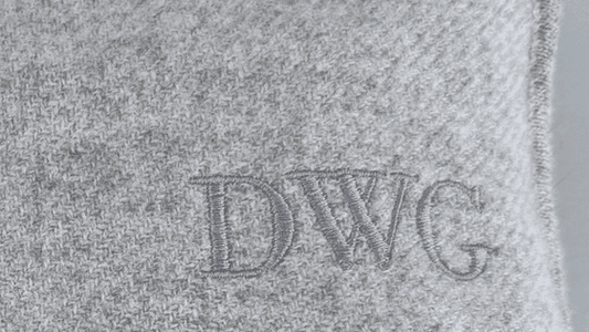 Introducing Monogrammed Cashmere Travel Blankets