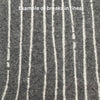 100% Cashmere Woodgrain Pattern Gray Throw Blanket // sample // second