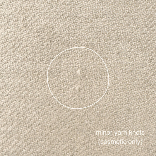 'Your New Best Friend' Cashmere Travel Blanket Sand // second