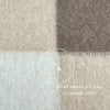 'So Soft, So Smart' Lightweight Colorblock Cashmere Travel Wrap Beige // second
