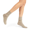 'Hygge' Cashmere Bed Socks (Women's Beige)