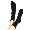 'Hygge' Cashmere Socks (Women's Black)