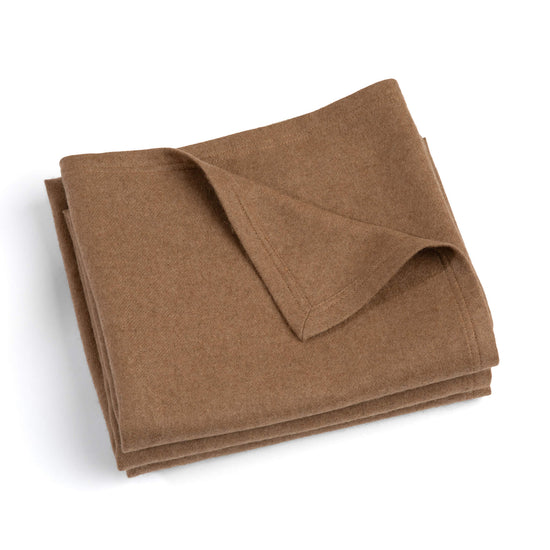 'Home and Away' Camel Hair Throw Blanket (King Size)-Jet&amp;Bo