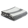 'Home and Away' Cashmere Blanket Striped (Gray)