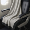 'Throw to Go' Cashmere Merino Travel Blanket (Gray & Charcoal)-Jet&amp;Bo