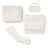 'Make Travel Luxurious Again' Cashmere Travel Set (Ivory)-Jet&amp;Bo