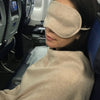 'Make Travel Luxurious Again' Cashmere Travel Set (Natural)-Jet&amp;Bo
