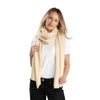 'So Soft, So Smart' Cashmere Travel Wrap & Blanket (Beige)-Jet&amp;Bo