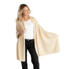 'So Soft, So Smart' Cashmere Travel Wrap & Blanket (Beige)-Jet&amp;Bo