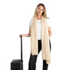 'So Soft, So Smart' Lightweight Cashmere Travel Wrap Beige // second