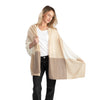 'So Soft, So Smart' Lightweight Colorblock Cashmere Travel Wrap Beige // second