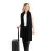 'So Soft, So Smart' Cashmere Travel Wrap & Blanket (Black)-Jet&amp;Bo