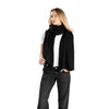 'So Soft, So Smart' Lightweight Cashmere Travel Wrap (Black)-Jet&amp;Bo