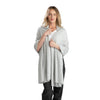 'So Soft, So Smart' Cashmere Travel Wrap & Blanket (Gray)-Jet&amp;Bo