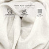 'So Soft, So Smart' Cashmere Travel Wrap & Blanket (Ivory)