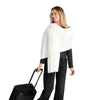 'So Soft, So Smart' Cashmere Travel Wrap & Blanket (Ivory)-Jet&amp;Bo