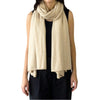 'So Soft, So Smart' Cashmere Travel Wrap & Blanket (Beige)