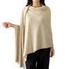 'So Soft, So Smart' Cashmere Travel Wrap & Blanket (Beige)