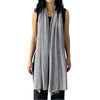 'So Soft, So Smart' Cashmere Travel Wrap & Blanket (Gray)