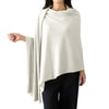 'So Soft, So Smart' Cashmere Travel Wrap & Blanket (Ivory)