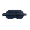 100% Cashmere Eye Mask with Silk Lining Charcoal // sample